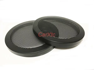 (2) Rejillas para altavoces de malla metálica de 6,5" pulgadas :: protección de subwoofer SBM-6,5 - Imagen 1 de 4