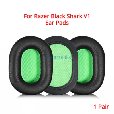 Replacement Ear Pads for Razer Black Shark V1 Headphone