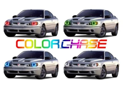 Kit de halo de flujo de faros LED de persecución de color para Pontiac Grand Am 95-05 Foto 1 de 4