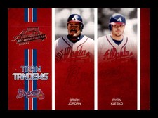 2005 Playoff Absolute Memorabilia Team Tandems Jordan Klesko #TT-41 /250