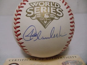 Joba Chamberlain 2009 World Series NY Yankees Autographed Baseball Steiner COA - Picture 1 of 4