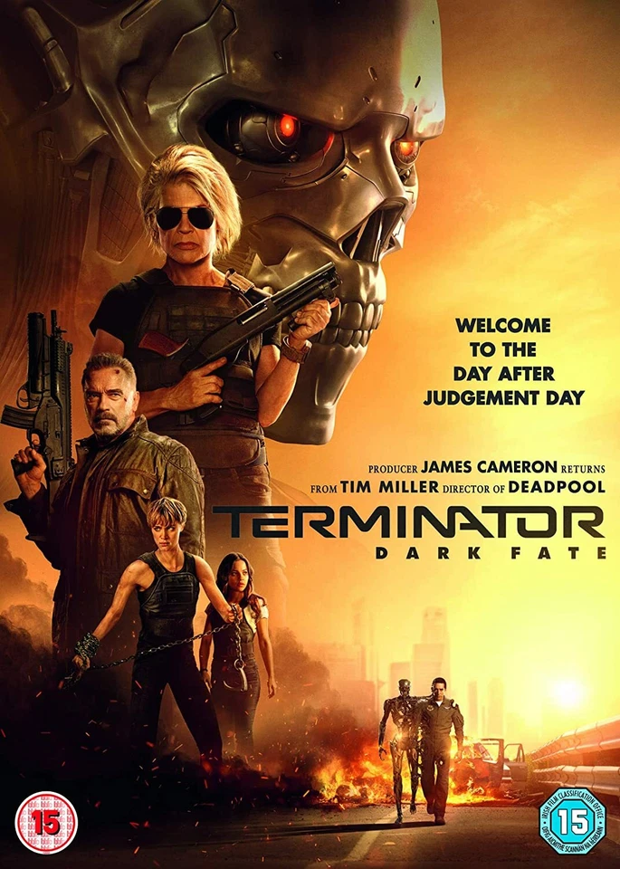 Terminator: Dark Fate (DVD, 2019)