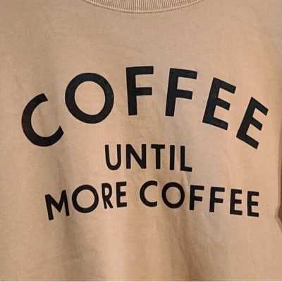 Moletom gráfico oversized - Moletom gola redonda - Café - Imagem 1 de 3