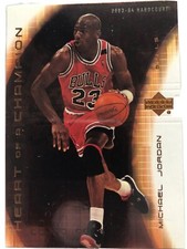 2003-04 UPPER DECK HARDCOURT #MJ6 HEART OF A CHAMPION