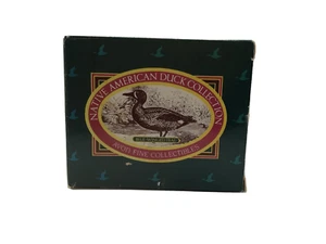 AVON 1989 NATIVE AMERICAN DUCK COLLECTION BLUE WINGED TEAL WOOD DUCK - Picture 1 of 8