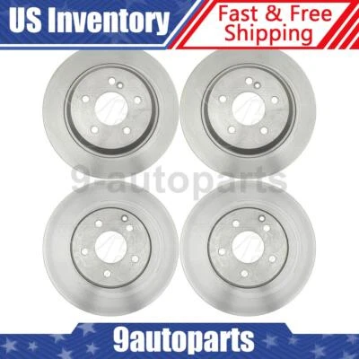 Rotores de freno de disco delanteros traseros para 2003 2004 2005 2006 E500 Mercedes-Benz Foto 1 de 4