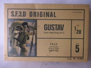 S.F.3.D Original Gustav 1/20 Nitto Model Kit Series 5. Model Partially Assembled - Picture 1 of 11