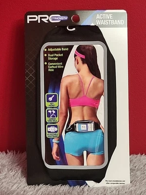 Pro Strength Active Waistband Adjustable Band with Cell Phone Spare Key Storage - Image 1 of 2