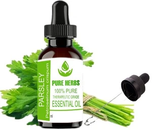Aceite esencial 100 % puro y natural Pure Herbs Parejil Petroselinum Crispum - Imagen 1 de 30