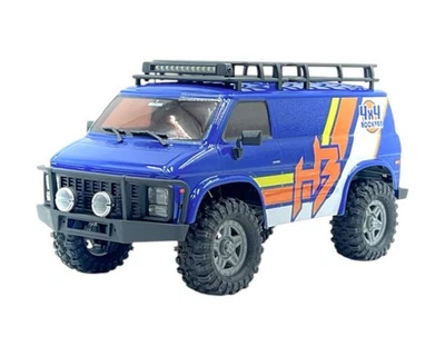 Hobby Plus Rock Van blue 1:18 Crawler CR18P EVO-V2 RTR HBP1810503-BL  - Bild 1 von 4