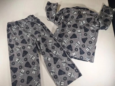 Star Wars Lego Boys 6/7 2-Piece Black & White Pajama Set - Image 1 of 4