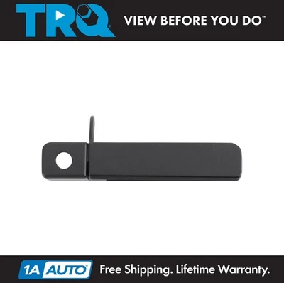 TRQ Front Right Exterior Door Handle Black For 1984-1996 Chevrolet Corvette Foto 1 de 4