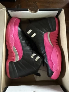 Air Jordan 12 Retro Gg Deadly Pink 510815 026 Größe 7y - Bild 1 von 9
