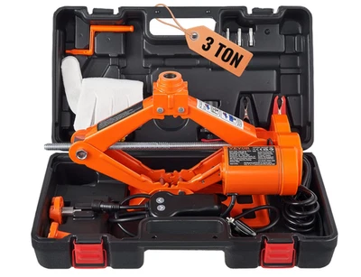 12V Electric Car Jack, 3 Ton Scissor Jack with Remote for Tire Change Foto 1 de 4