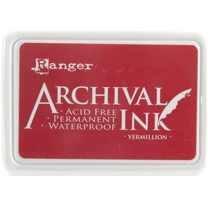 Tampone inchiostro Ranger Archival #0-Vermillion - AIP-30461 - Foto 1 di 1