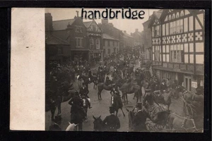 Malpas - Jagdtreff - Echtfoto Postkarte - Bild 1 von 2