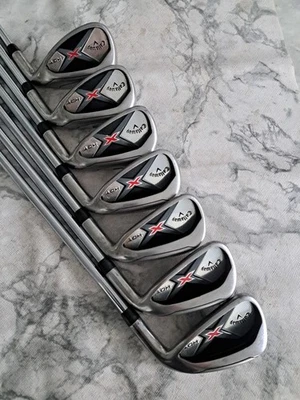 STUNNING CALLAWAY X HOT IRON SET, 5 - SW, TRUE TEMPER XP 85 R300, RIGHT HANDED - Image 1 of 4