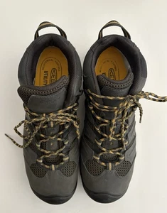Botas de trabajo Keen para hombre talla 11,5 D utilitarias Lansing punta de acero media impermeables - Imagen 1 de 12