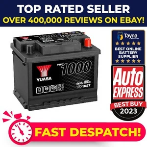 Battery fits SSANGYONG TIVOLI XLV 1.6 2015 on Yuasa 027 510A 56Ah 3Yr Warranty - Picture 1 of 4