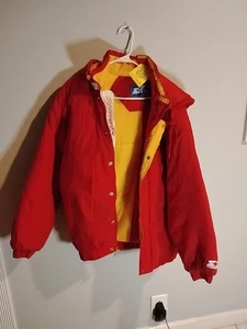 Vintage Kansas City CHIEFS STARTER Coat- Kelce Swift Champs Size M Fast Shipping - Picture 1 of 10