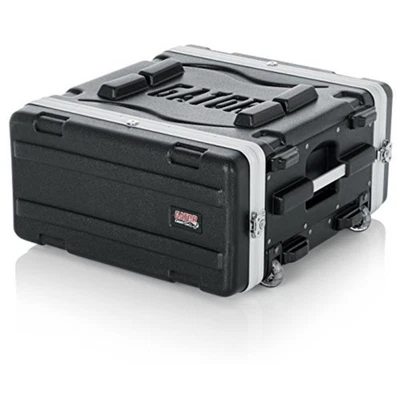 GATOR Rack Case Lightweight PE Rolling Molded Rack Case Series 4U GRR-4L (Mounti - Image 1 of 4