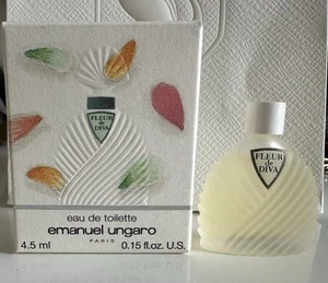 Emanuel Ungaro Fleur De Diva EDT Eau de Toilette Splash - .4,5 ml New in Box - Picture 1 of 1
