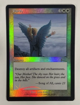Purify Foil Urzas Legacy LP Light Play MTG Magic The Gathering - Image 1 of 2