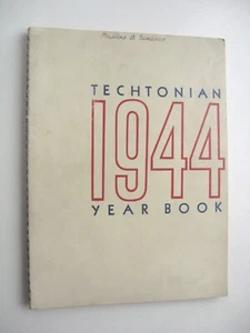THE TECHTONIAN YEAR BOOK 1944 ~ Buffalo Technical High School PB - E1 - Picture 1 of 10