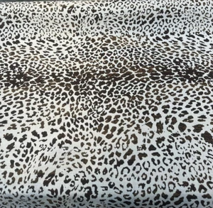 Sunbrella Instinct Espresso Brown Leopard Outdoor Upholstery Fabric By the yard - Picture 1 of 4