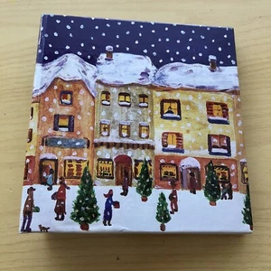 Christmas Photo Album 50 Pages Front And Back New - Picture 1 of 5