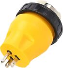 RV Power Cord Plug Adapter 15A Male to 50A Female Twists Adapters  (IL/RT6-21...