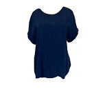 Gap ciążowa niebieska koszula z mankietami damska rozmiar M nowa sweter z krótkim rękawem