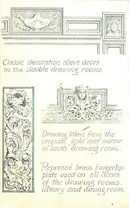 Postal Juliette Gordon Lugar de Nacimiento Bajo Savannah Georgia Girl Scouts por encima de la puerta - Imagen 1 de 2