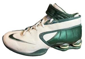 SELTENE Vintage Nike Shox Elite Schuhe Zoom ~ 316685-131 ~ Herren Gr. 9,5 grün weiß - Bild 1 von 24