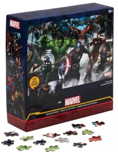 New Disney Store Marvel Double-Sided 1000 Piece Jigsaw Puzzle Avengers & Thanos - Picture 1 of 5