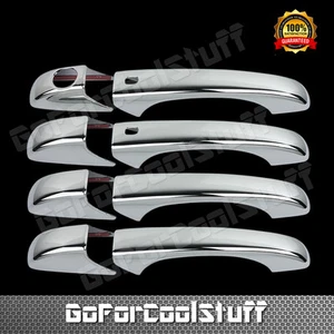 For Jeep 11 12 13 14 15 16 Grand Cherokee Chrome Door Handle Cover W/ Smart Key - Bild 1 von 1