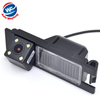 Car Rear View Camera For Opel Astra H Corsa Meriva Vectra Zafira Insignia 4LED - Image 1 of 4