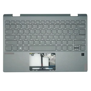 Palmrest Upper Case for Lenovo Ideapad Yoga 720-12IKB Gray US Backlit - Picture 1 of 5