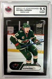 2020-21 Upper Deck Rookies Box Set #25 Kirill Kaprizov | KSA GRADED MINT 9.5 - Picture 1 of 1