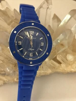 Reloj con correa de silicona NOS Oceanaut con batería nueva Foto 1 de 4