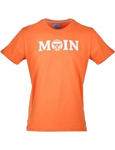 Herren T-Shirt VW Bulli »MOIN« Spicey Orange Weiß - Picture 1 of 3