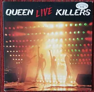 QUEEN LIVE KILLERS 1979 COLOUR VINYL JAPAN PROMO DOUBLE LP WITH INSERTS - Picture 1 of 9