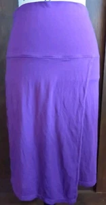 Athleta Rock Damen klein lila Midi Overknee Stretch breiter Bund - Bild 1 von 6