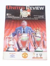 1999/00***NO 1 MANCHESTER UNITED V SHEFFIELD WEDNESDAY***11th August 1999