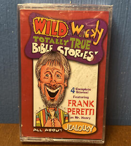 Frank Peretti WILD WACKY TOTALLY TRUE BIBLE STORIES - Cassette Tape JEALOUSY NEW