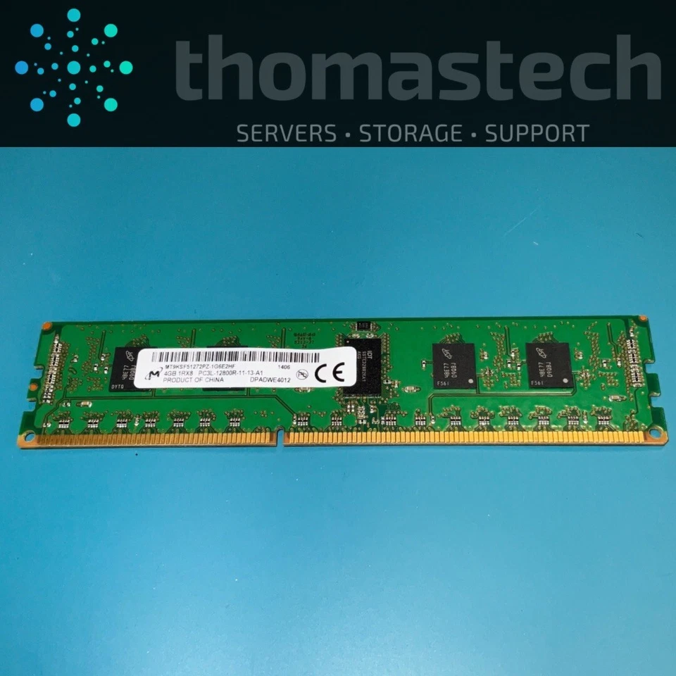 Dell N1TP1 4GB 1RX8 PC3L-12800R DDR3 1600MHz 4z - Image 1 of 1