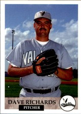 1994 Rio Grande Valley WhiteWings Collect-A-Sport 20 Dave Richards Baseball Card
