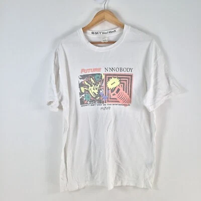Misfits mad minds mens t shirt size XL white short sleeve crew neck 099438 - image 1 of 4