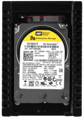 Hard Drive Dell 0N963M N963M WD1600HLFS 160GB 10000U/Min 16MB SATA II 3.5 " Inch - Image 1 of 3