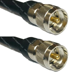 Times Microwave ® 1-75 Fuß LMR-400 Antenne Jumper Koaxialkabel PL-259 Anschluss Posten - Bild 1 von 1